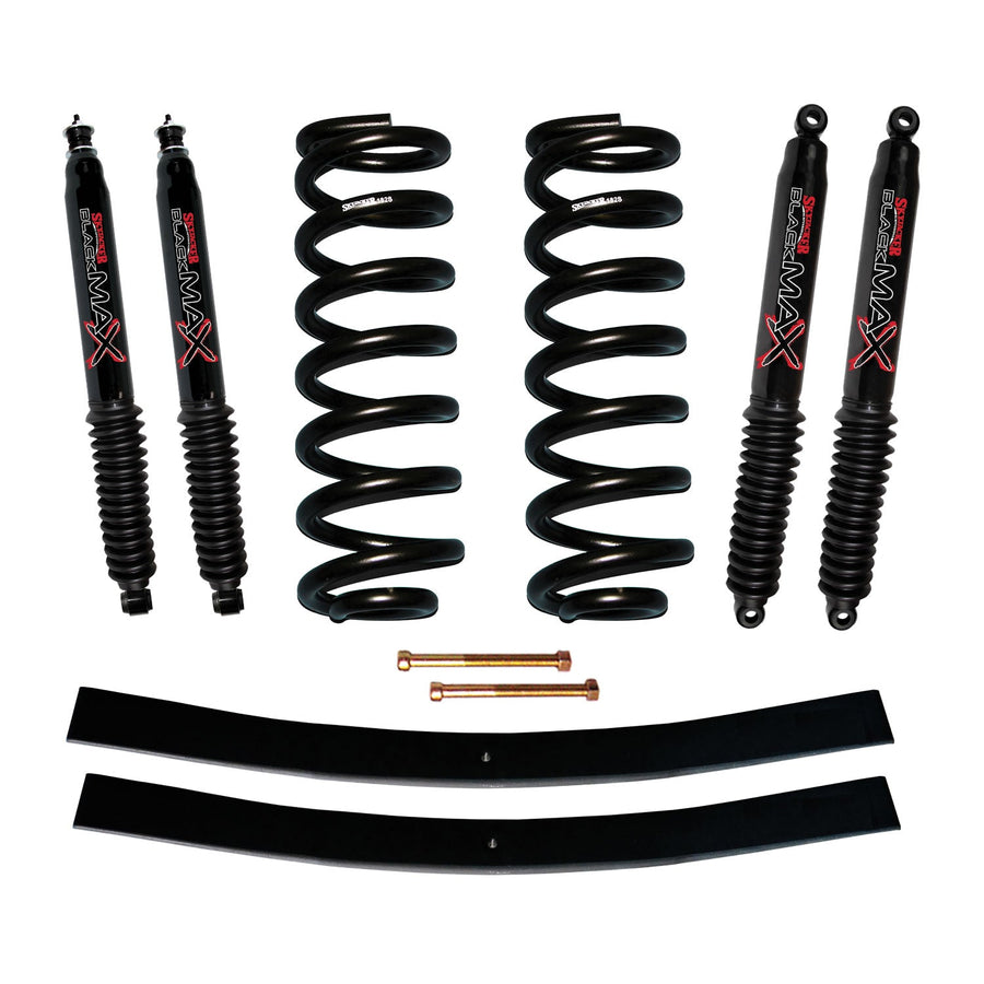 1.5-2 in. Lift Kit w/ Black MAX Shocks — 80-96 Ford F-150 F-250 F-350 — primary product image