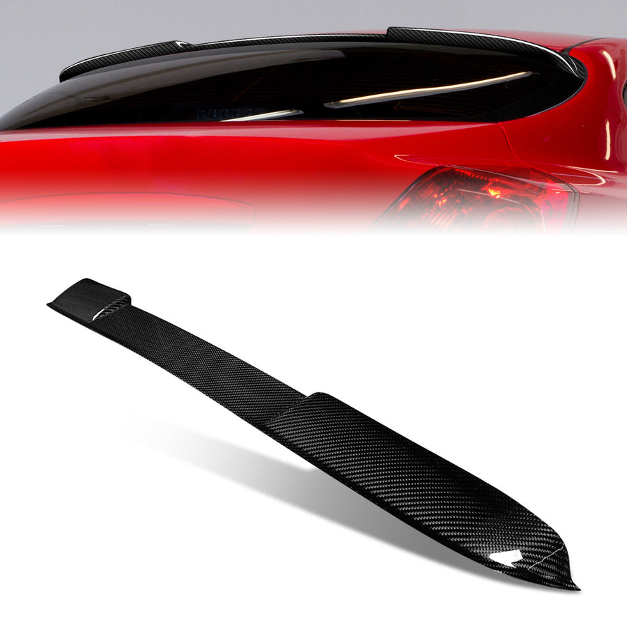 08-13 Nissan Altima Coupe Rear Window Roof Spoiler - Carbon Fiber — primary product image