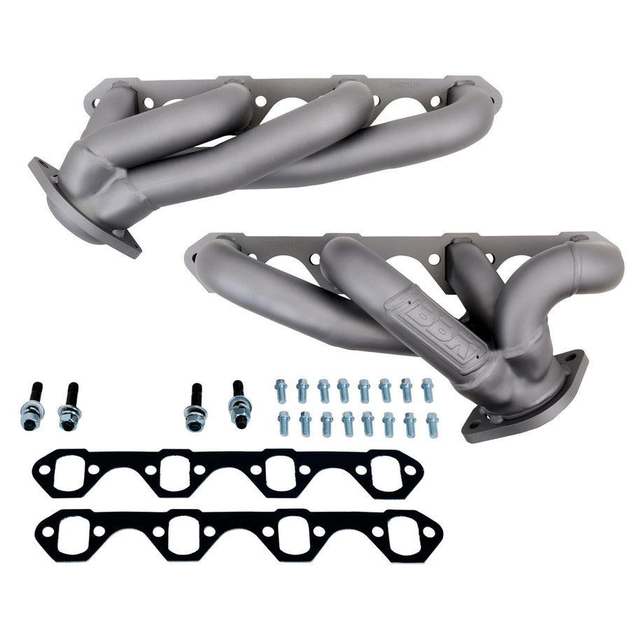 1-5/8 Shorty Headers (Titanuim Ceramic) — 87-95 Ford F-150 — primary product image