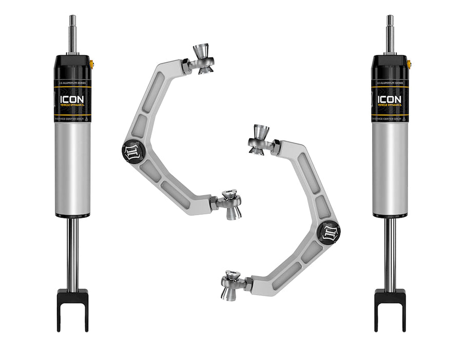 0-2in IR Shock System w/Billet UCA — 2020-2022 Chevy Silverado GMC Sierra 2500 3500 HD — primary product image