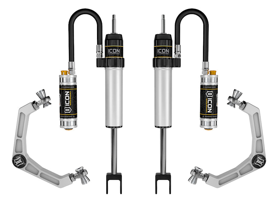 0-2in CDCV Shock System w/Billet UCA — 20-22 Chevy Silverado GMC Sierra 2500 3500 HD — primary product image