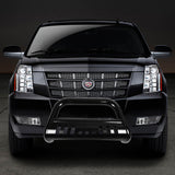 07-14 Chevy Suburban GMC Yukon XL 1500 Bull Bar w/Skid Plate - Stainless Steel - Black — product image 6