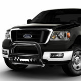 04-16 Ford F150 06-08 Lincoln Mark LT Bull Bar w/Skid Plate - Stainless Steel - Black — product image 6