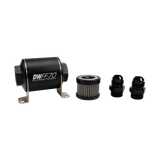 10AN, 5 micron, 70mm In-line fuel filter kit — Universal — primary product image