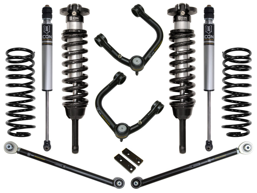 0-3.5in Stage 3 Suspension System w/Tubular Uca — 10-24 Toyota 4Runner 10-14 FJ Cruiser — primary product image