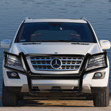 06-11 Mercedes-Benz ML320 ML350 ML450 ML500 ML550 ML63 Brush Grille Guard - Steel - Black — product image 3