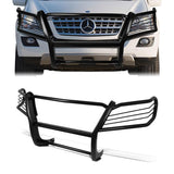 06-11 Mercedes-Benz ML320 ML350 ML450 ML500 ML550 ML63 Brush Grille Guard - Steel - Black — primary product image