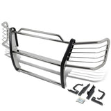 03-07 Chevy Silverado 1500HD & Classic 2500 Brush Grille Guard - Stainless Steel — product image 2