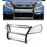 07-11 Honda CR-V Brush Grille Guard - Stainless Steel — primary product image
