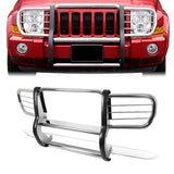 06-10 Jeep Commander Brush Grille Guard - Stainless Steel — primary product image