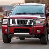 04-15 Nissan Titan Armada Brush Grille Guard - Steel - Black — product image 7