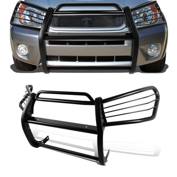 01-05 Toyota RAV4 Brush Grille Guard - Steel - Black — primary product image