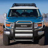 07-14 Toyota FJ Cruiser Brush Grille Guard - Stainless Steel — product image 3