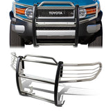 07-14 Toyota FJ Cruiser Brush Grille Guard - Stainless Steel — primary product image