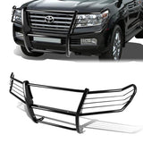 08-15 Toyota Land Cruiser Brush Grille Guard - Steel - Black — primary product image