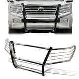 08-15 Toyota Land Cruiser Brush Grille Guard - Stainless Steel — primary product image