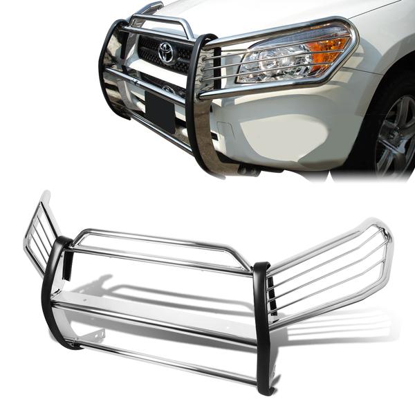 06-12 Toyota RAV4 Brush Grille Guard - Stainless Steel — primary product image