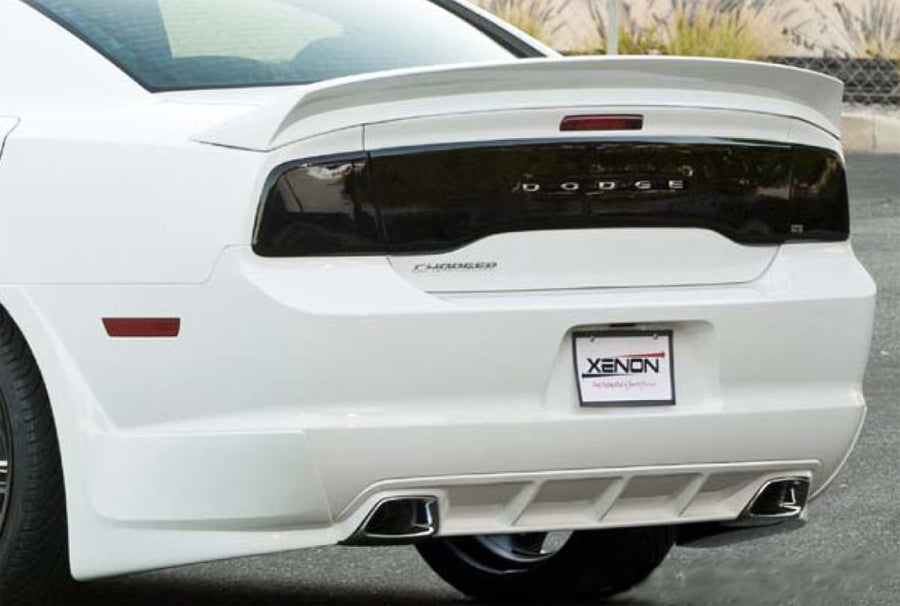 1 Pc Carbon Fiber Look Logo Cut Out Black Out Panel — 11-14 Dodge Charger — primary product image