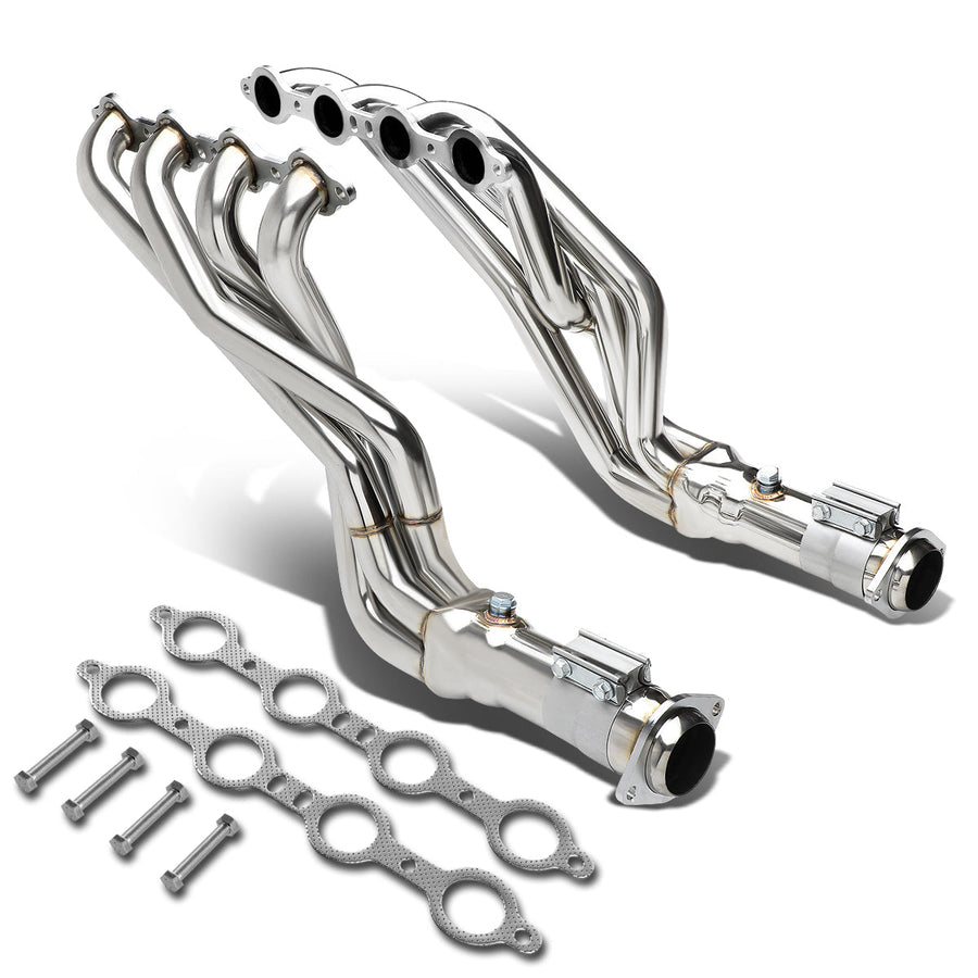 04-07 Cadillac CTS V8 4-1 Long Tube Exhaust Headers - Stainless Steel — primary product image