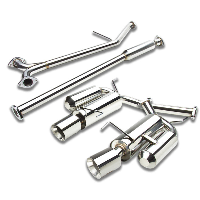 03-07 Honda Accord 3.0L Catback Exhaust w/Muffler Tip - Stainless Steel — primary product image