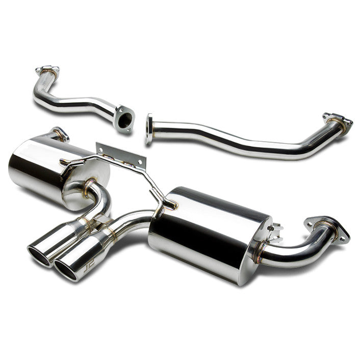 05-08 Porsche Boxster S 987 Catback Exhaust w/Muffler Tip - Stainless Steel — primary product image