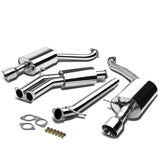 03-08 Audi A4 1.8T 2.0T Catback Exhaust w/Muffler Tip - Stainless Steel — primary product image