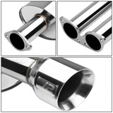 03-08 Audi A4 1.8T 2.0T Catback Exhaust w/Muffler Tip - Stainless Steel — product image 3