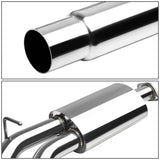 03-08 Audi A4 1.8T 2.0T Catback Exhaust w/Muffler Tip - Stainless Steel — product image 4