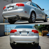 03-08 Audi A4 1.8T 2.0T Catback Exhaust w/Muffler Tip - Stainless Steel — product image 6