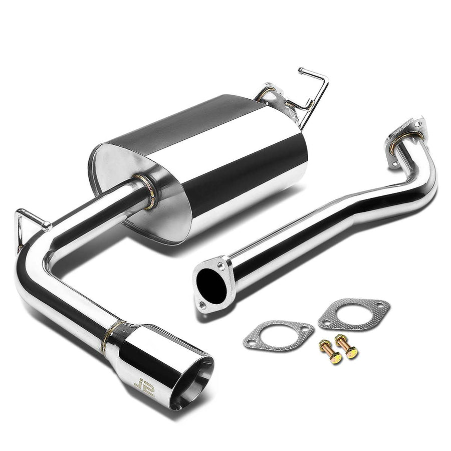 03-08 Toyota Matrix Pontiac Vibe 1.8L Catback Exhaust w/Tip - Stainless Steel — primary product image