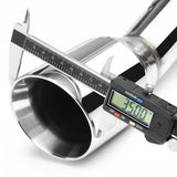 03-08 Toyota Matrix Pontiac Vibe 1.8L Catback Exhaust w/Tip - Stainless Steel — product image 3
