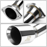 09-14 Nissan Cube Catback Exhaust w/Muffler Tip - Stainless Steel — product image 2