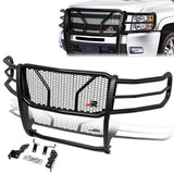 07-10 Chevy Silverado 2500HD 3500HD Brush Grille Guard - Moneycomb Mesh — primary product image