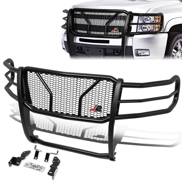 07-10 Chevy Silverado 2500HD 3500HD Brush Grille Guard - Moneycomb Mesh — primary product image