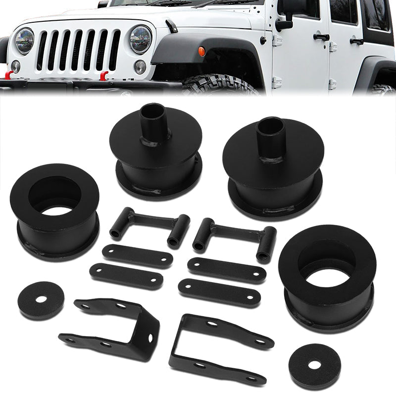 07-18 Jeep Wrangler JK 2.5 in. Front/ Rear Lift Kit (2WD, 4WD) — primary product image