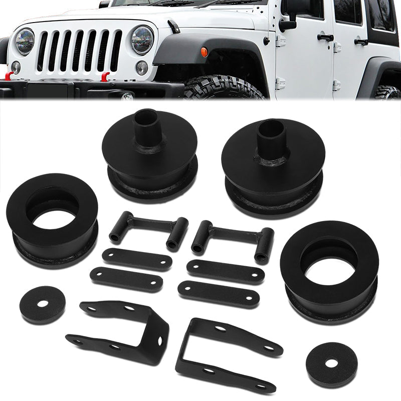 07-18 Jeep Wrangler JK 2 in. Front/ Rear Lift Kit (2WD, 4WD) — primary product image