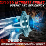 1-5/8 in. Shorty Exhaust Header Manifolds — 99-04 Frod Mustang V6 — product image 3