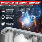 1-5/8 in. Shorty Exhaust Header Manifolds — 99-04 Frod Mustang V6 — product image 4