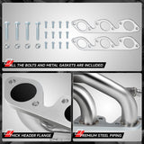 1-5/8 in. Shorty Exhaust Header Manifolds — 99-04 Frod Mustang V6 — product image 6