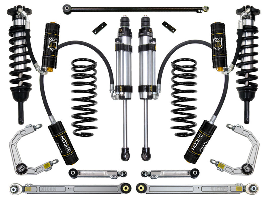 0-3.5in Stage 8 Suspension System w/Billet Uca — 10-24 Toyota 4Runner, 10-14 FJ Cruiser — primary product image