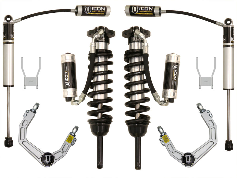 0-3in Stage 5 Suspension System w/Billet Uca — 2005-2011 Toyota Hilux — primary product image
