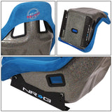 1 Piece Large Alcantara Fabric Prisma Fixed Bucket Racing Seat — Universal — product image 6