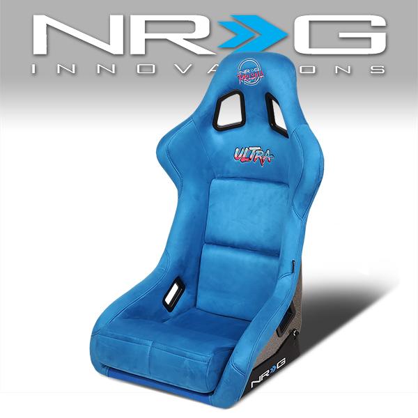 1 Piece Large Alcantara Fabric Prisma Fixed Bucket Racing Seat — Universal — primary product image