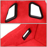 1 Piece Large Alcantara Fabric Prisma Fixed Bucket Racing Seat — Universal — product image 4