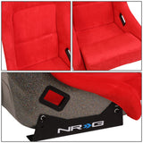 1 Piece Large Alcantara Fabric Prisma Fixed Bucket Racing Seat — Universal — product image 5