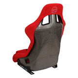 1 Piece Large Alcantara Fabric Prisma Fixed Bucket Racing Seat — Universal — product image 7