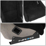 1 Piece Medium Alcantara Prisma Ultra Fixed Bucket Racing Seat — Universal — product image 5