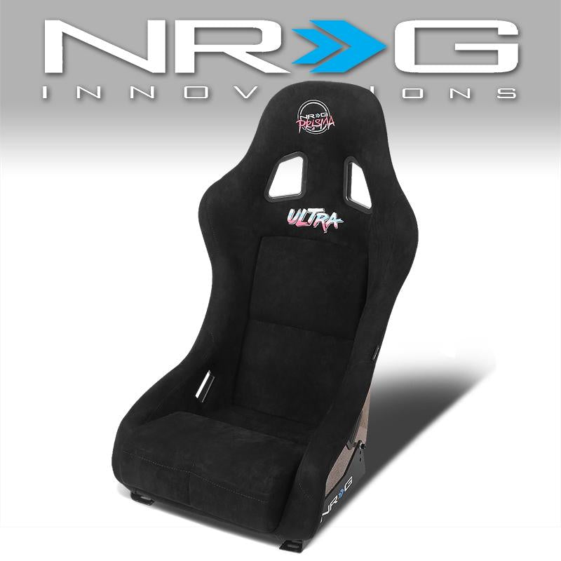 1 Piece Medium Alcantara Prisma Ultra Fixed Bucket Racing Seat — Universal — primary product image
