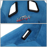 1 Piece Medium Alcantara Prisma Ultra Fixed Bucket Racing Seat — Universal — product image 4