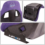 1 Piece Medium Alcantara Fabric Prisma Fixed Bucket Racing Seat — Universal — product image 6